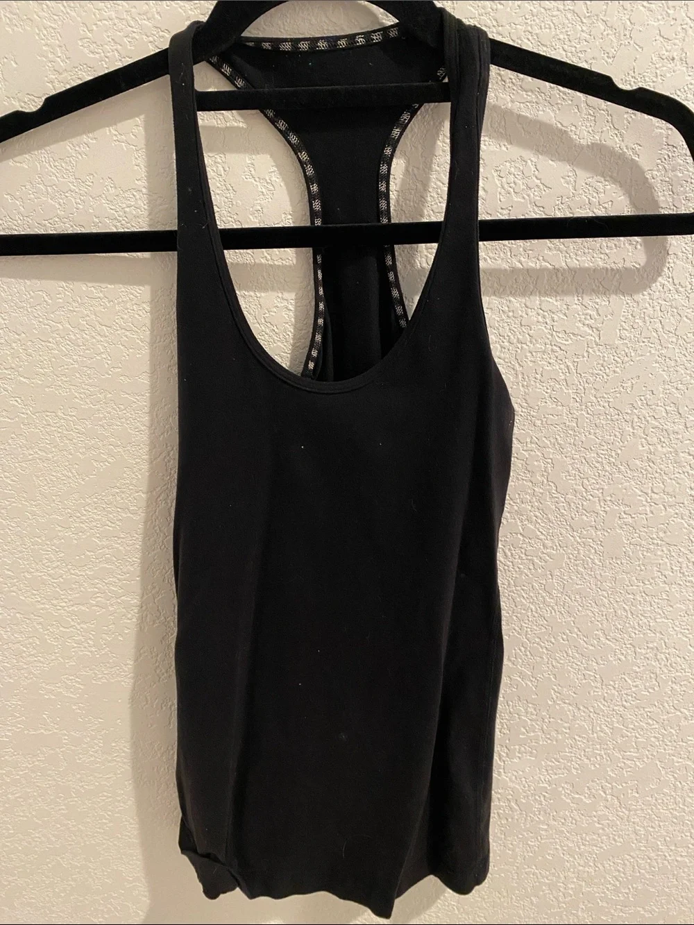 lululemon athletica Black Racerback Tank